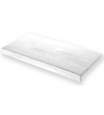 Fehér Fa hatású lépcsőlap – Standard méret